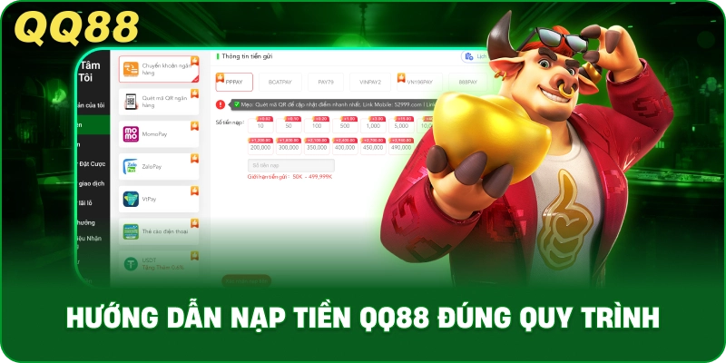 Nạp Tiền QQ88 – Hướng Dẫn Giao Dịch Nhanh, An Toàn Và Ổn Định - gamulo.icu
